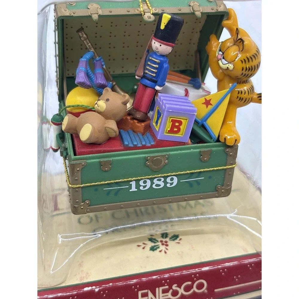 Enesco Garfield Christmas Ornament 1989 